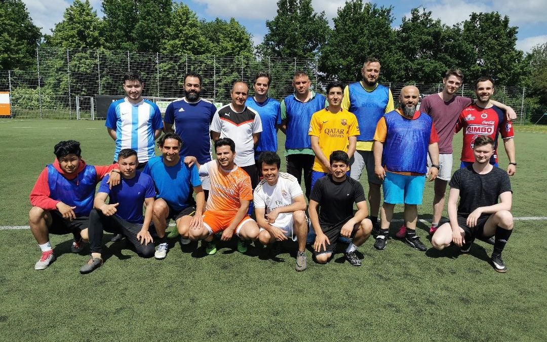 Interkulturelles Fußball Training