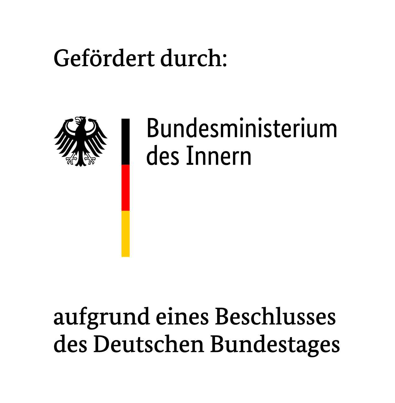 Logo des Bundesministeriums des Innern 